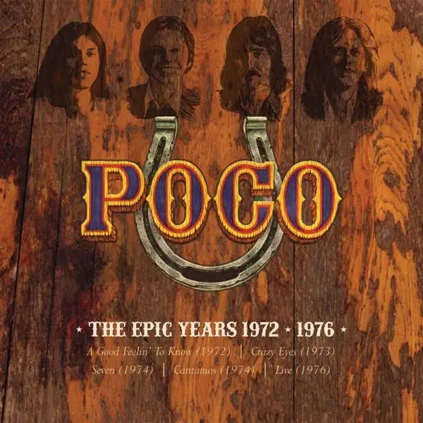 Album artwork for Epic Years 1972-1976 5CD Clamshell Box by Poco