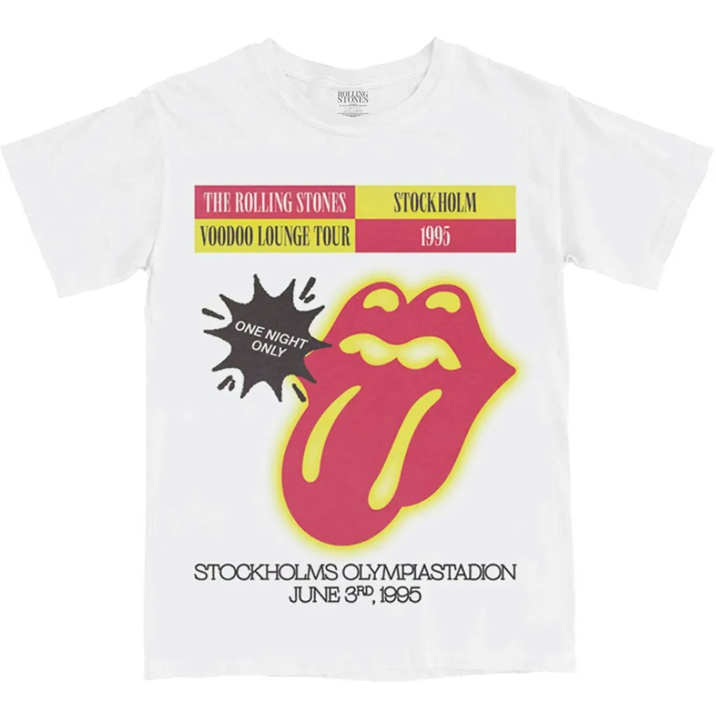 Album artwork for Unisex T-Shirt Stockholm '95 by The Rolling Stones