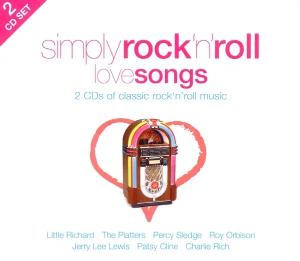 Album artwork for Simply Rock'n Roll Love Songs by Various