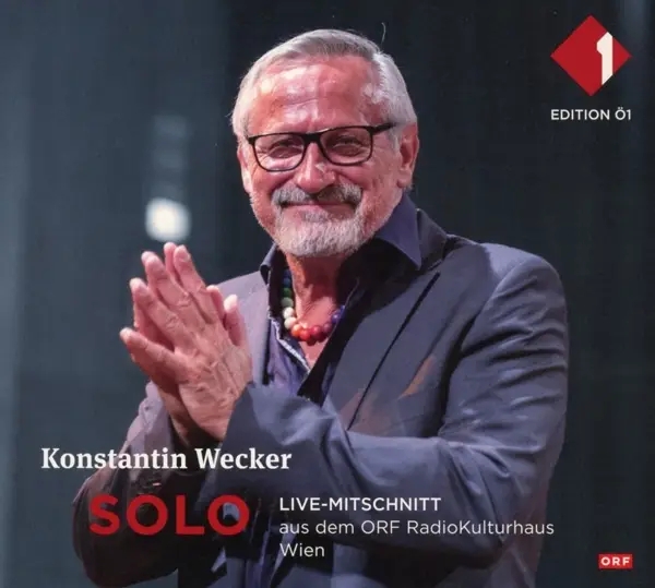 Album artwork for Solo-Ungekürzter Live-Mitschnitt by Konstantin Wecker