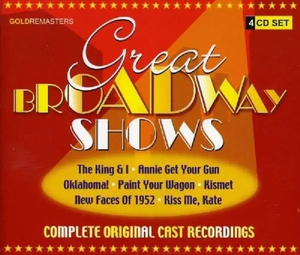 Album artwork for Great Broadway Shows by Various