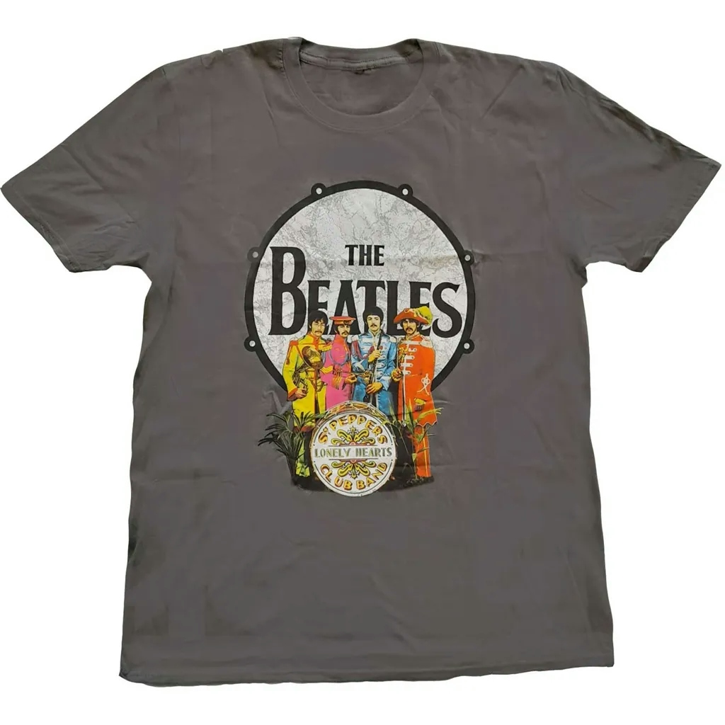 Album artwork for Unisex T-Shirt Sgt Pepper & Drum by The Beatles
