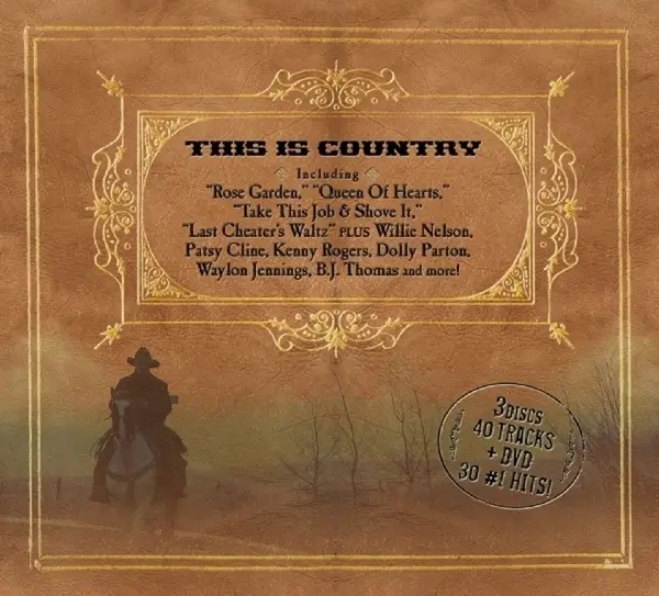 Album artwork for This Is Country =2CD+DVD= by Various