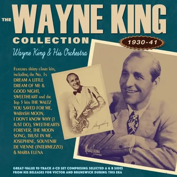 Album artwork for Wayne King Collection 1930-41 by Wayne And His Orchestra King