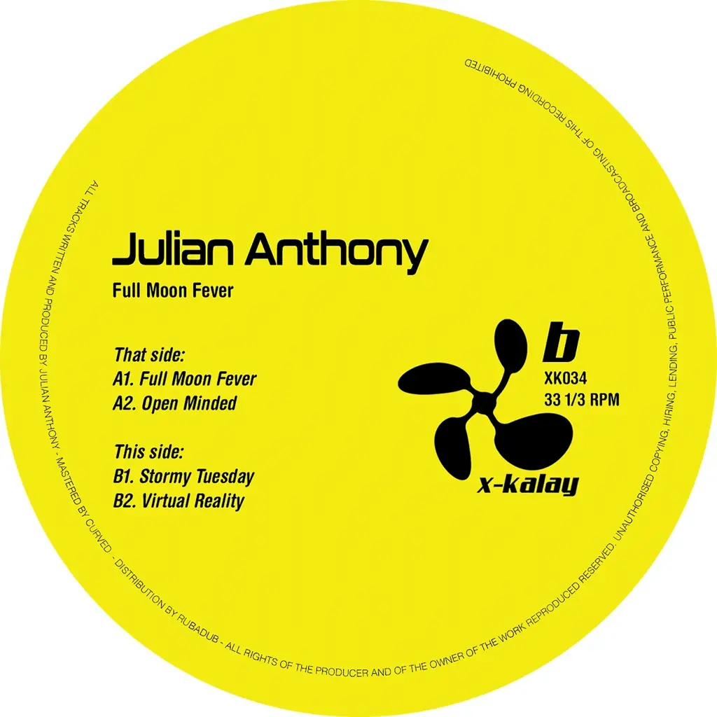 Album artwork for Full Moon Fever by Julian Anthony