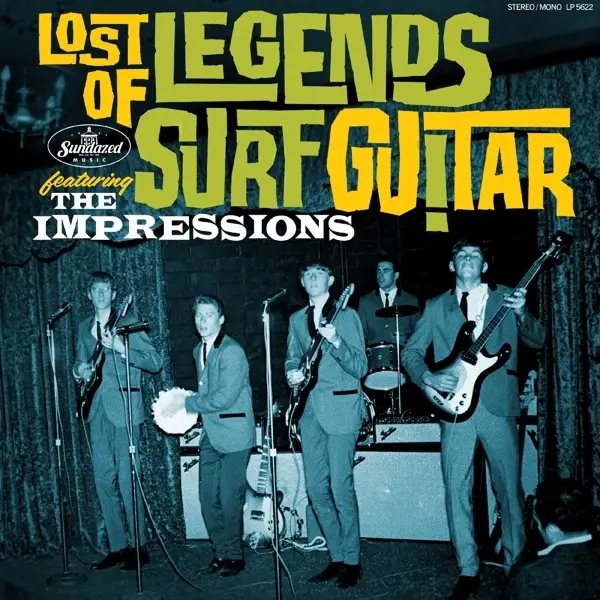 Album artwork for Lost Legends of Surf Guitar Featuring the Impressi by Impressions