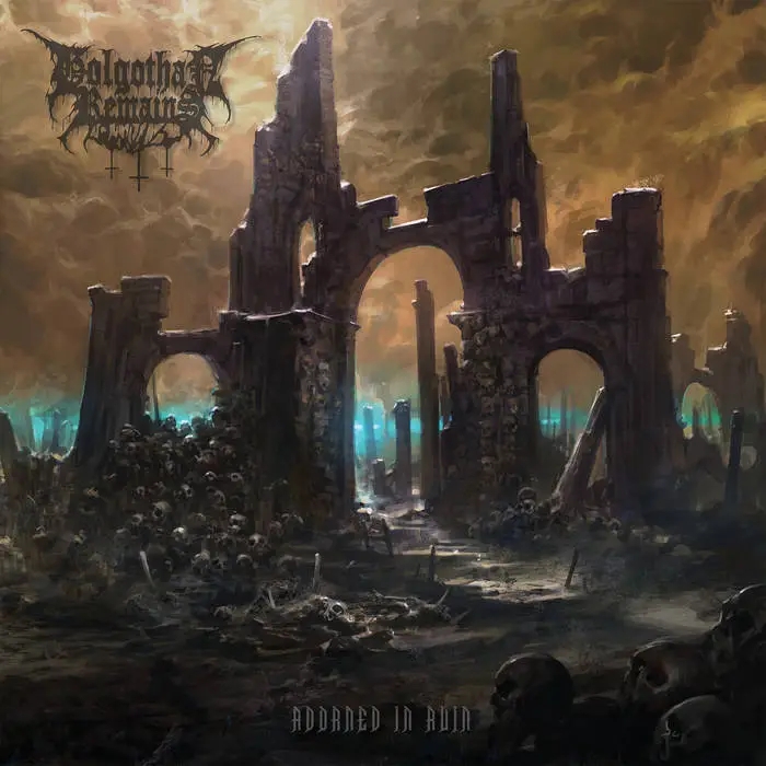 Album artwork for Adorned In Ruin by Golgothan Remains