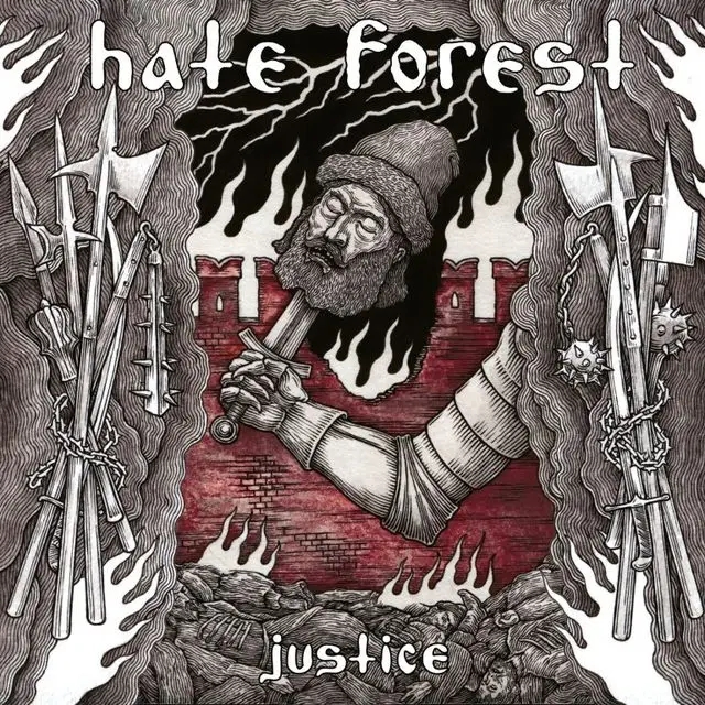 Album artwork for Justice by Hate Forest
