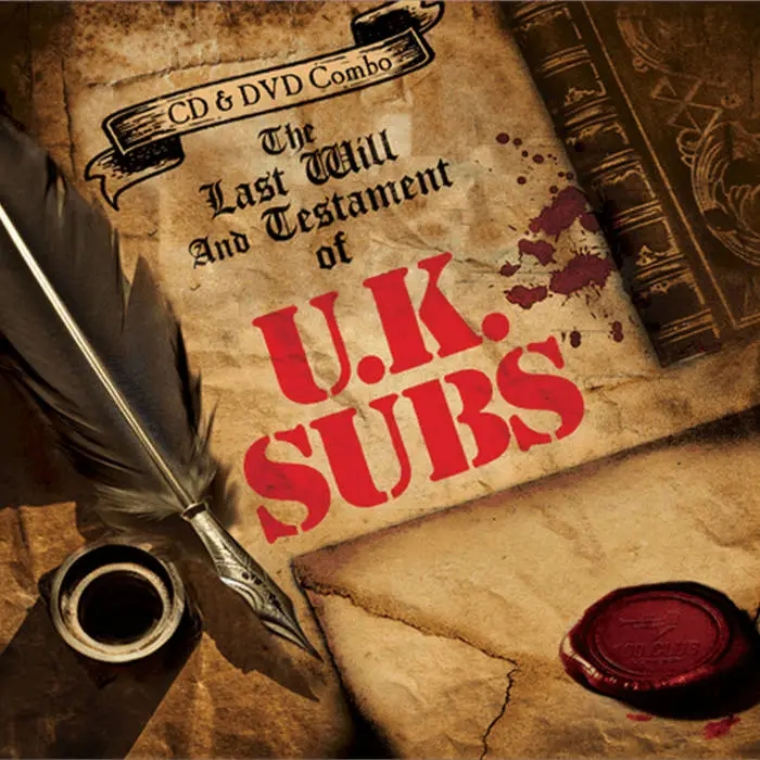Album artwork for The Last Will And Testament Of UK Subs by UK Subs