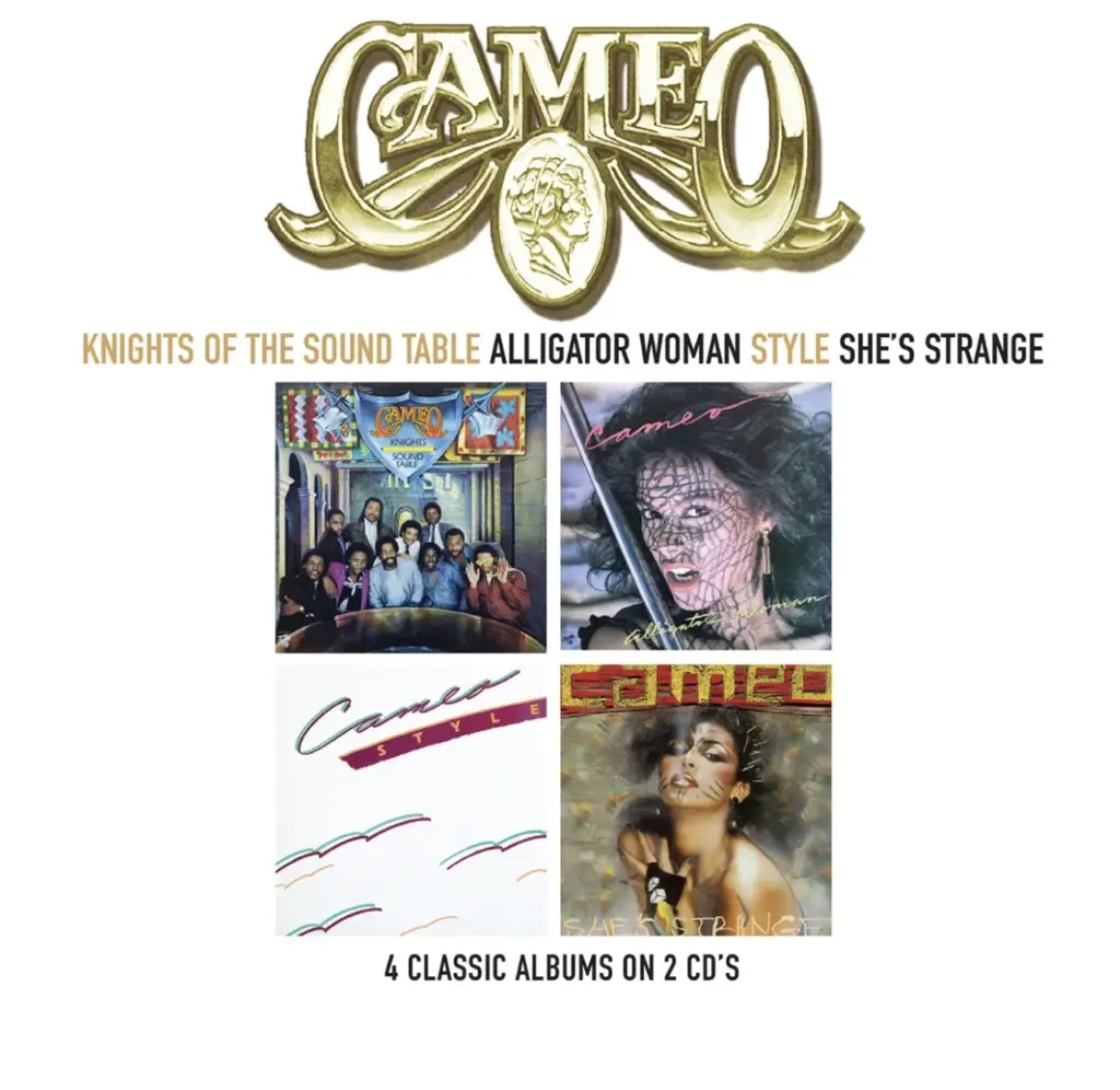 Album artwork for Knights of the Sound Table / Alligator Woman / Style / She’s Strange by Cameo