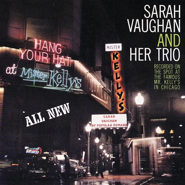 Album artwork for Sarah Vaughan At Mister Kelly's by Sarah Vaughan