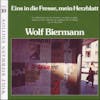 Illustration de lalbum pour Eins in die Fresse,mein Herzblatt par Wolf Biermann