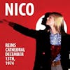 Album artwork for Reims Cathedral - December 13, 1974 by Nico