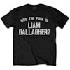 Illustration de lalbum pour Unisex T-Shirt Who the Fuck… par Liam Gallagher