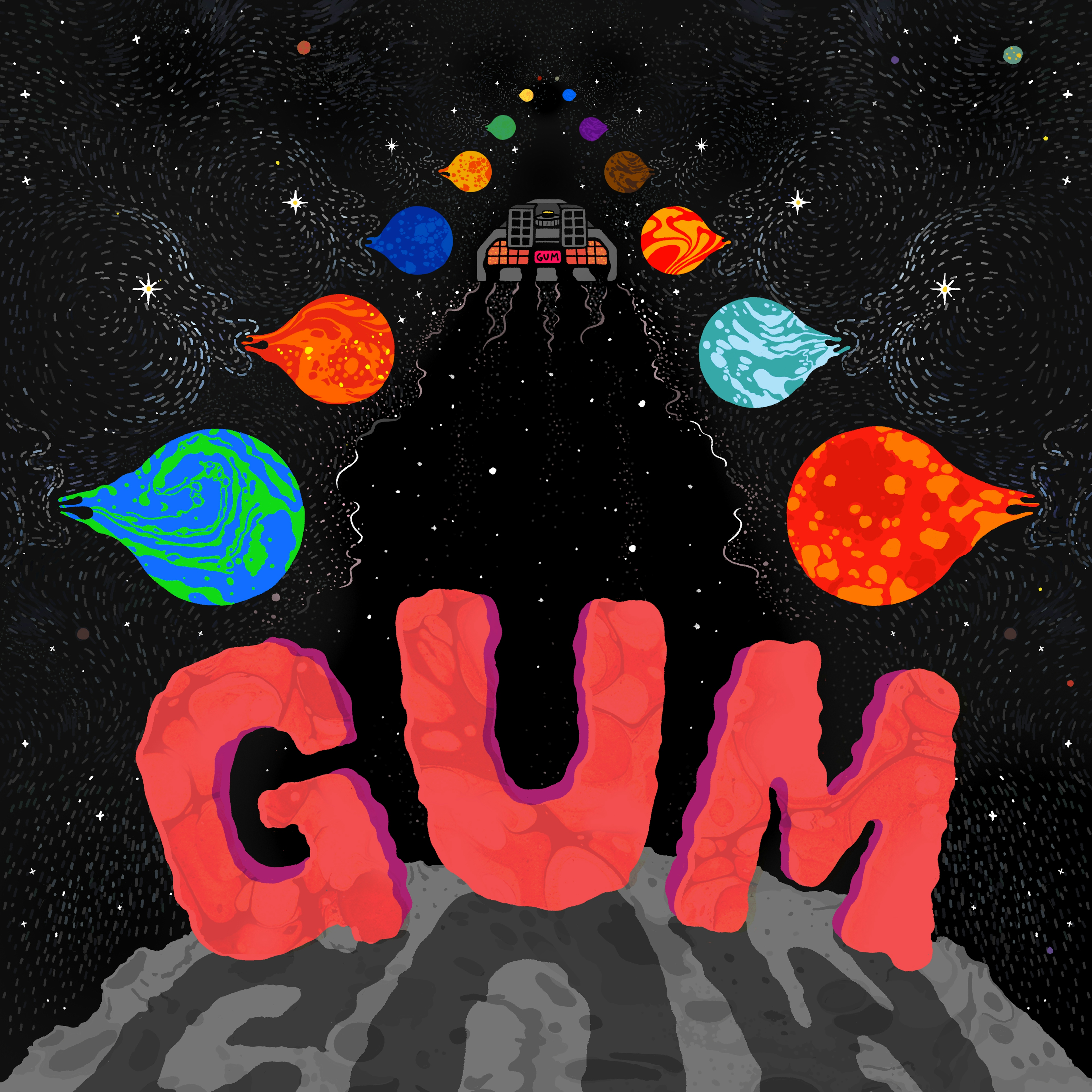Album artwork for Delorean Highway by Gum