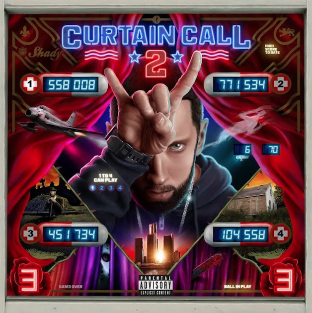 Album artwork for Curtain Call 2 by Eminem