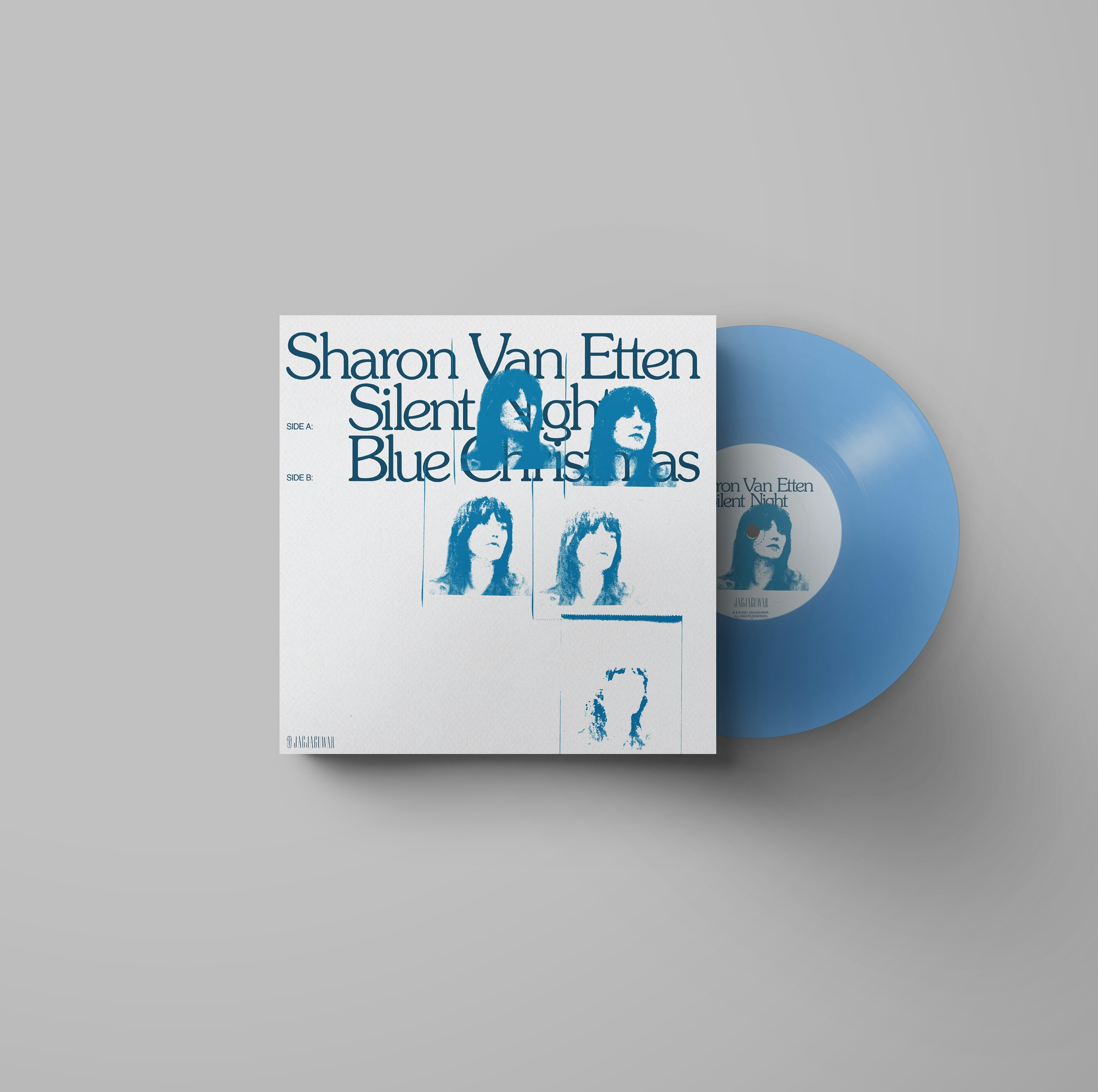Album artwork for Silent Night / Blue Christmas by Sharon Van Etten