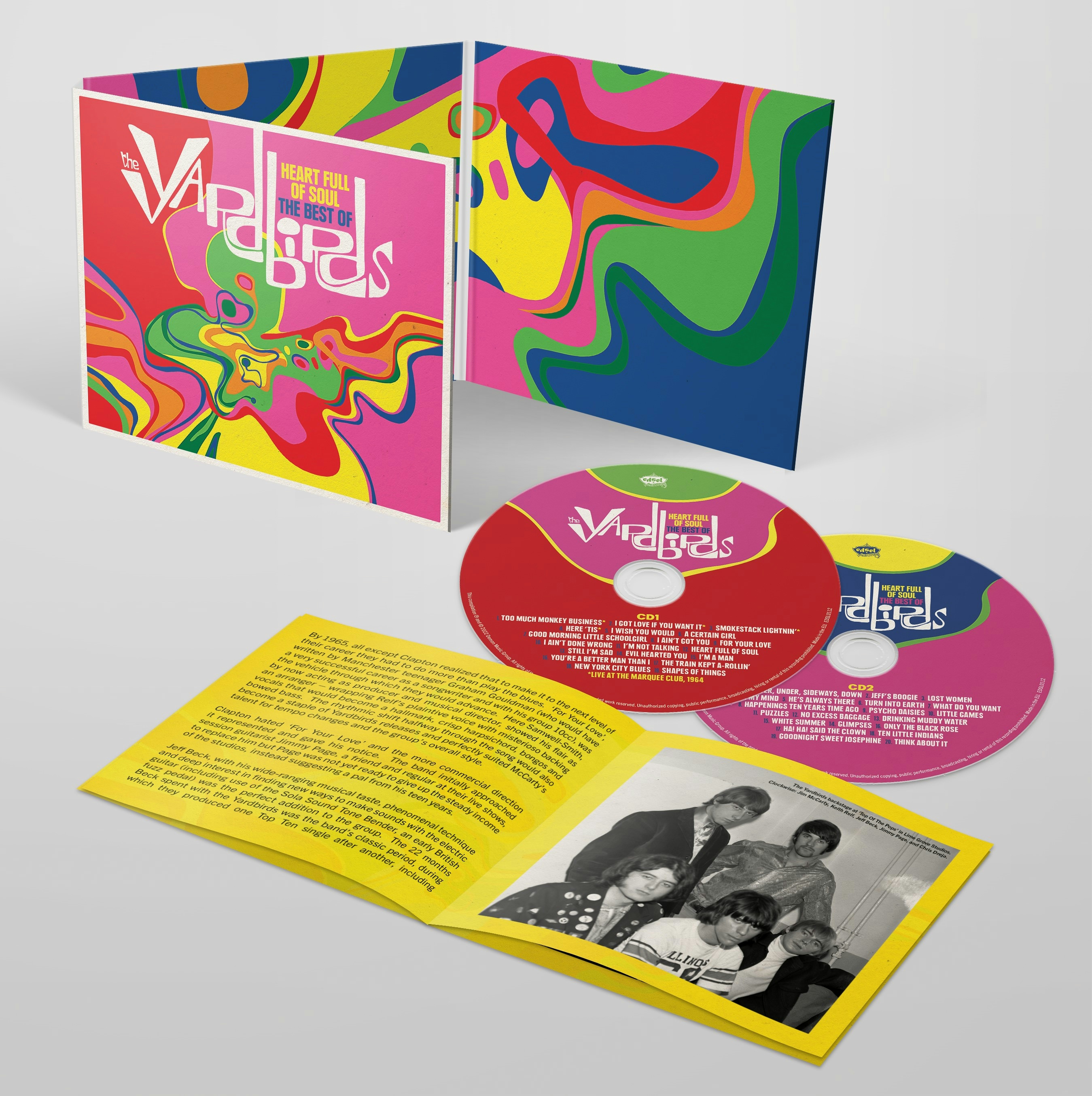 Album artwork for Album artwork for Heart Full Of Soul – The Best Of by The Yardbirds by Heart Full Of Soul – The Best Of - The Yardbirds