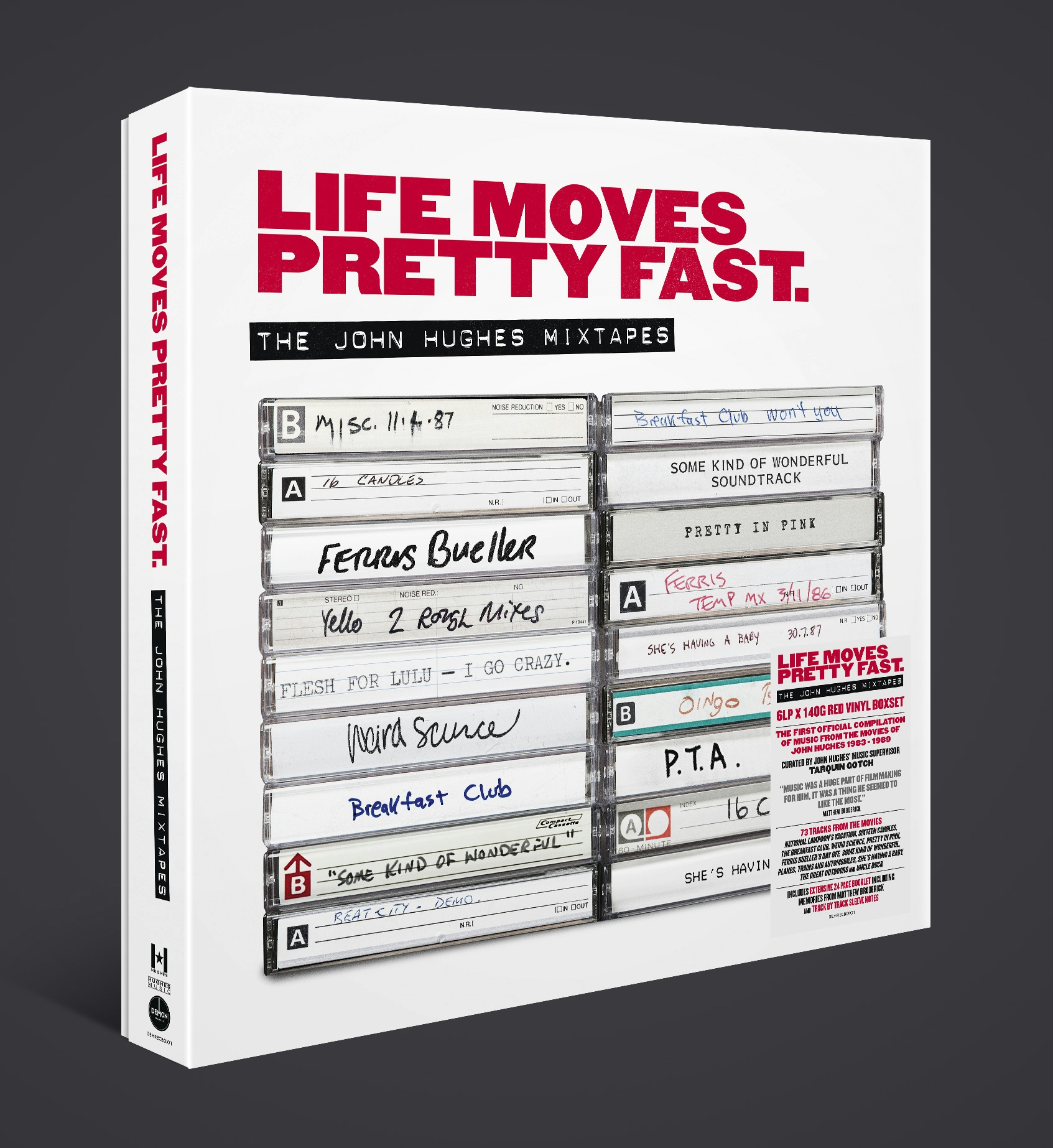 Album artwork for Album artwork for Life Moves Pretty Fast - The John Hughes Mixtapes by Various by Life Moves Pretty Fast - The John Hughes Mixtapes - Various