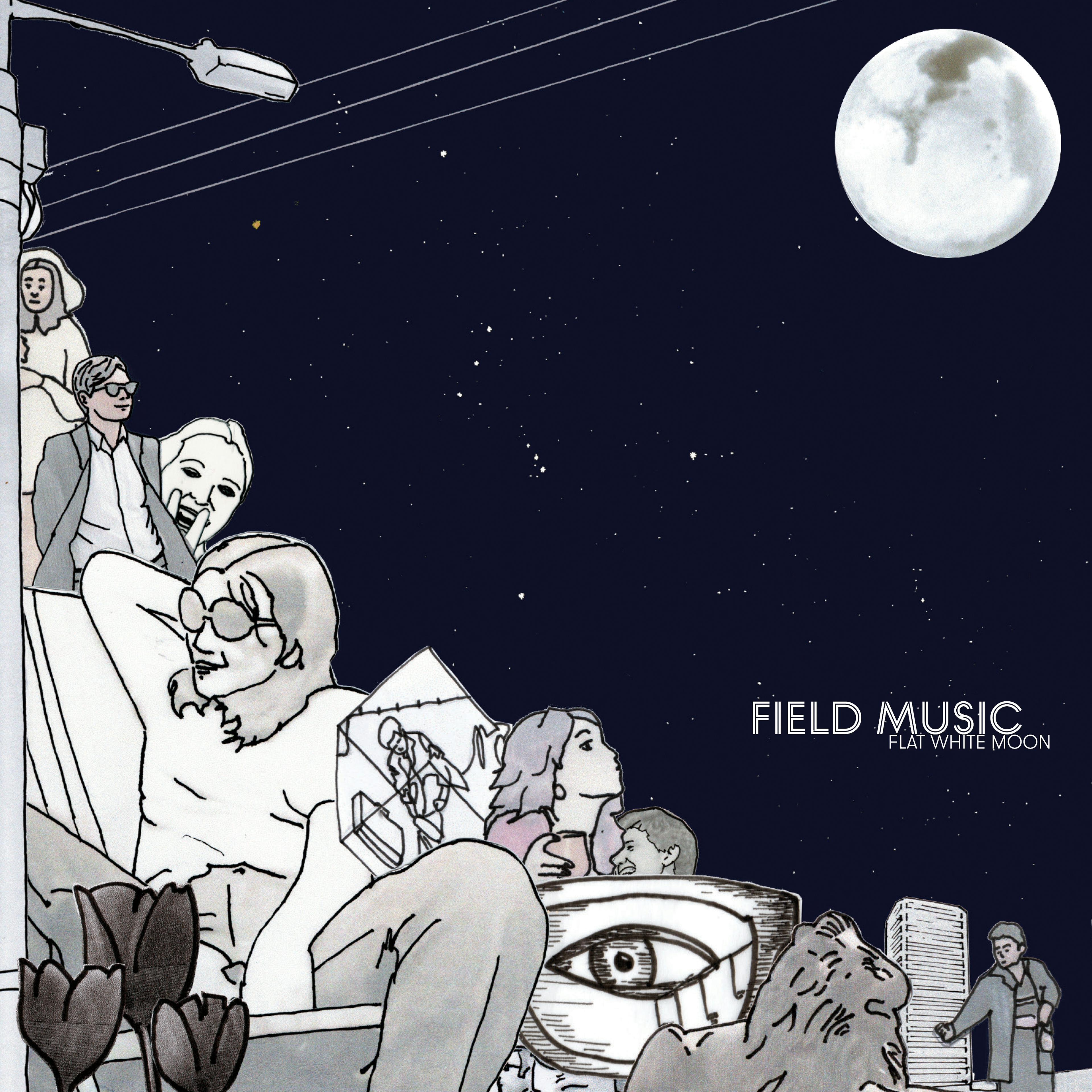Album artwork for Flat White Moon by Field Music
