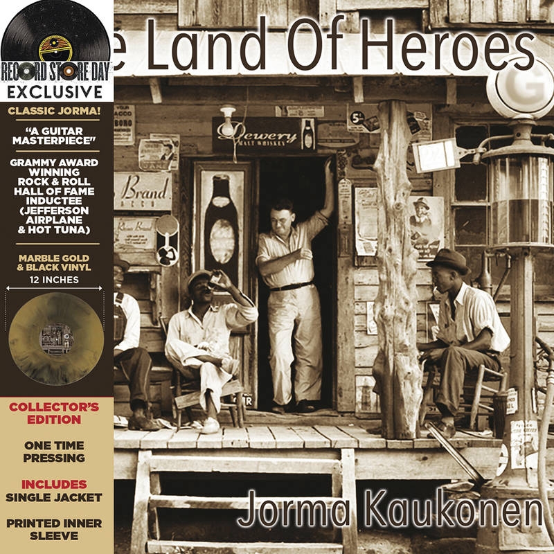 Album artwork for The Land of Heroes by Jorma Kaukonen