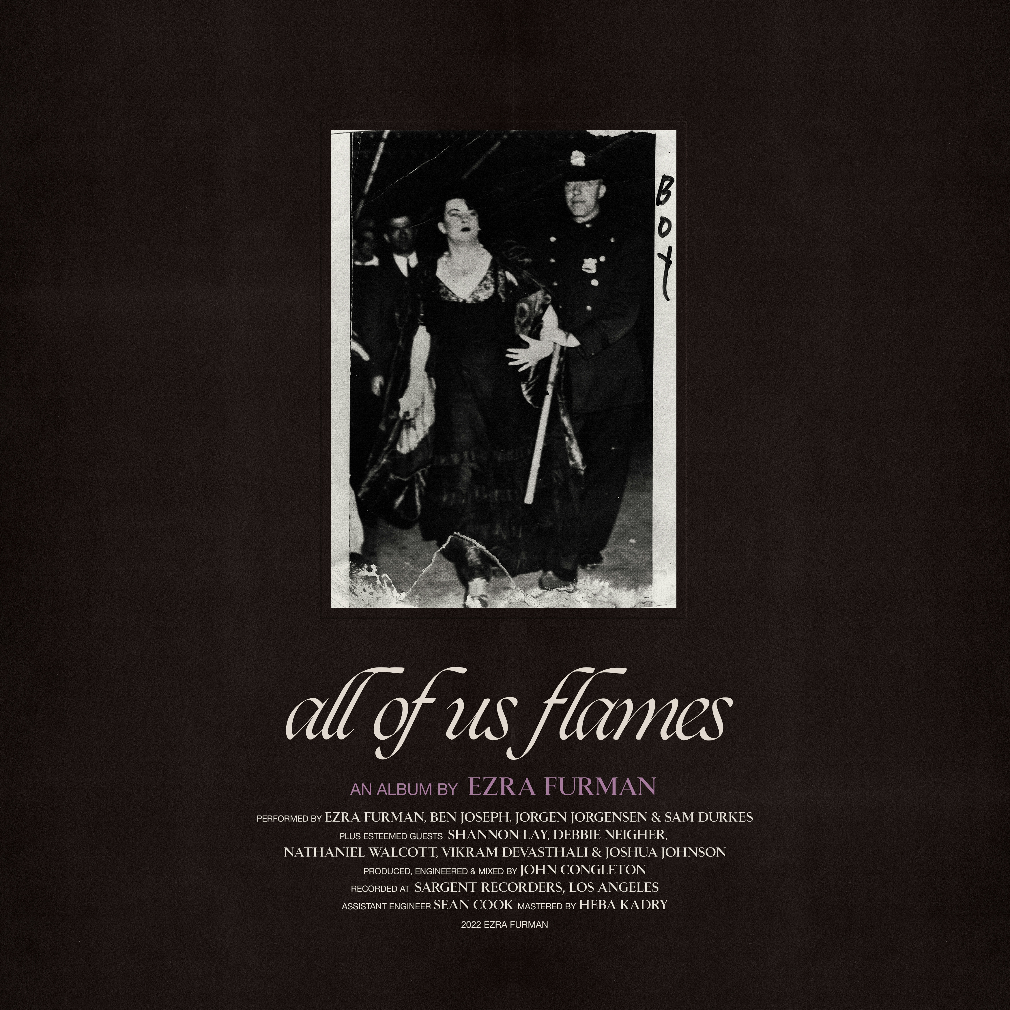 Album artwork for Album artwork for All of us Flames by Ezra Furman by All of us Flames - Ezra Furman