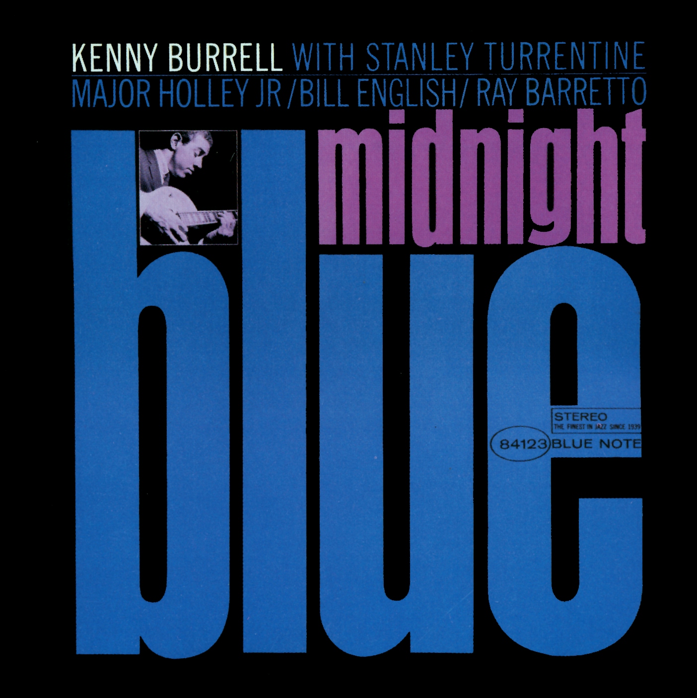 Album artwork for Midnight Blue. by Kenny Burrell