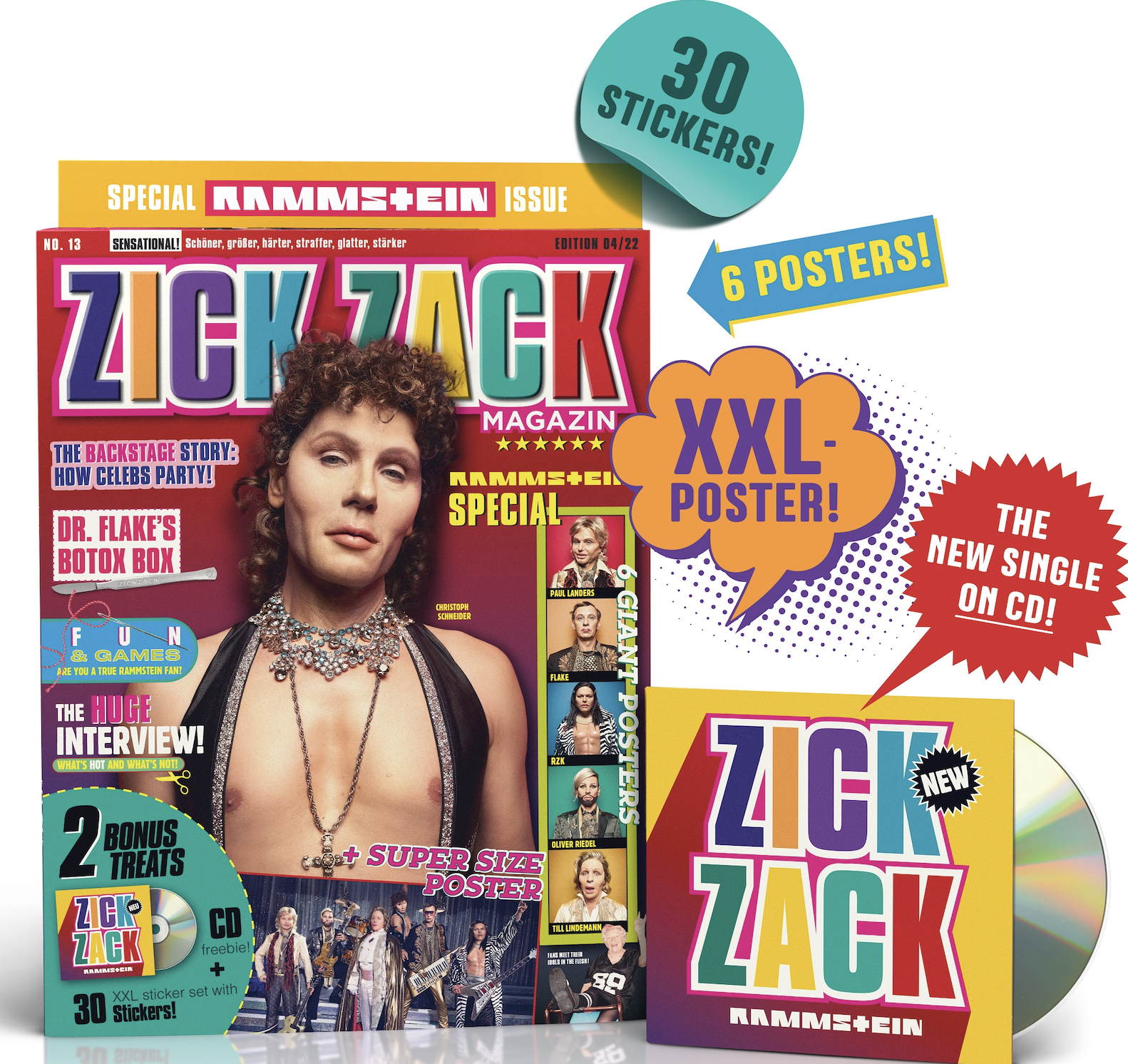 Album artwork for Zick Zack by Rammstein