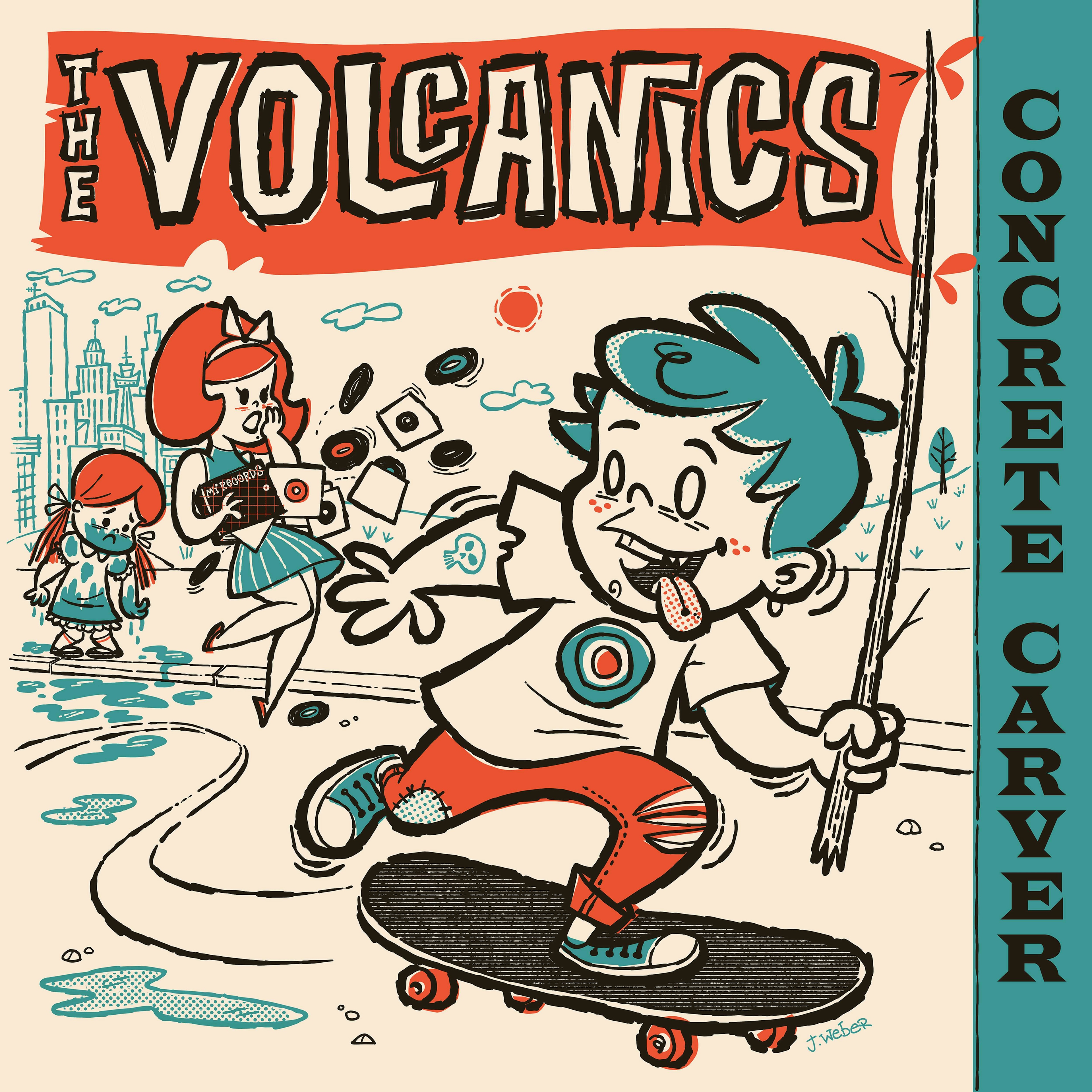 Album artwork for Concrete Carver by The Volcanics
