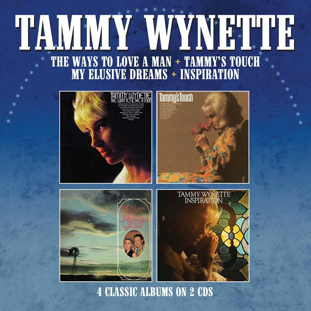 Album artwork for The Ways To Love A Man / Tammy’s Touch / My Elusive Dreams / Inspiration by Tammy Wynette