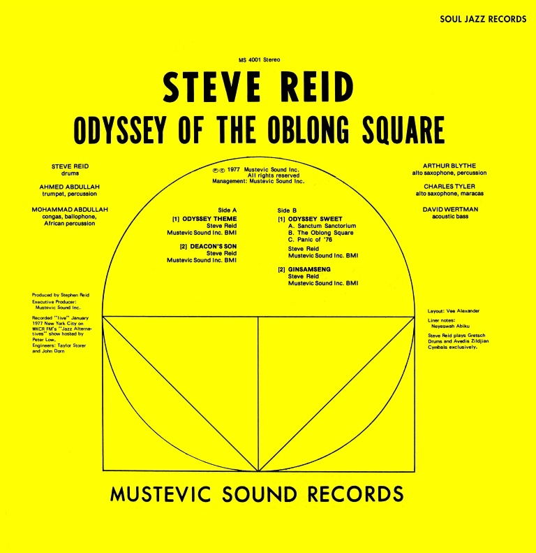 Album artwork for Album artwork for Odyssey Of The Oblong Square by Steve Reid and The Master Brotherhood by Odyssey Of The Oblong Square - Steve Reid and The Master Brotherhood