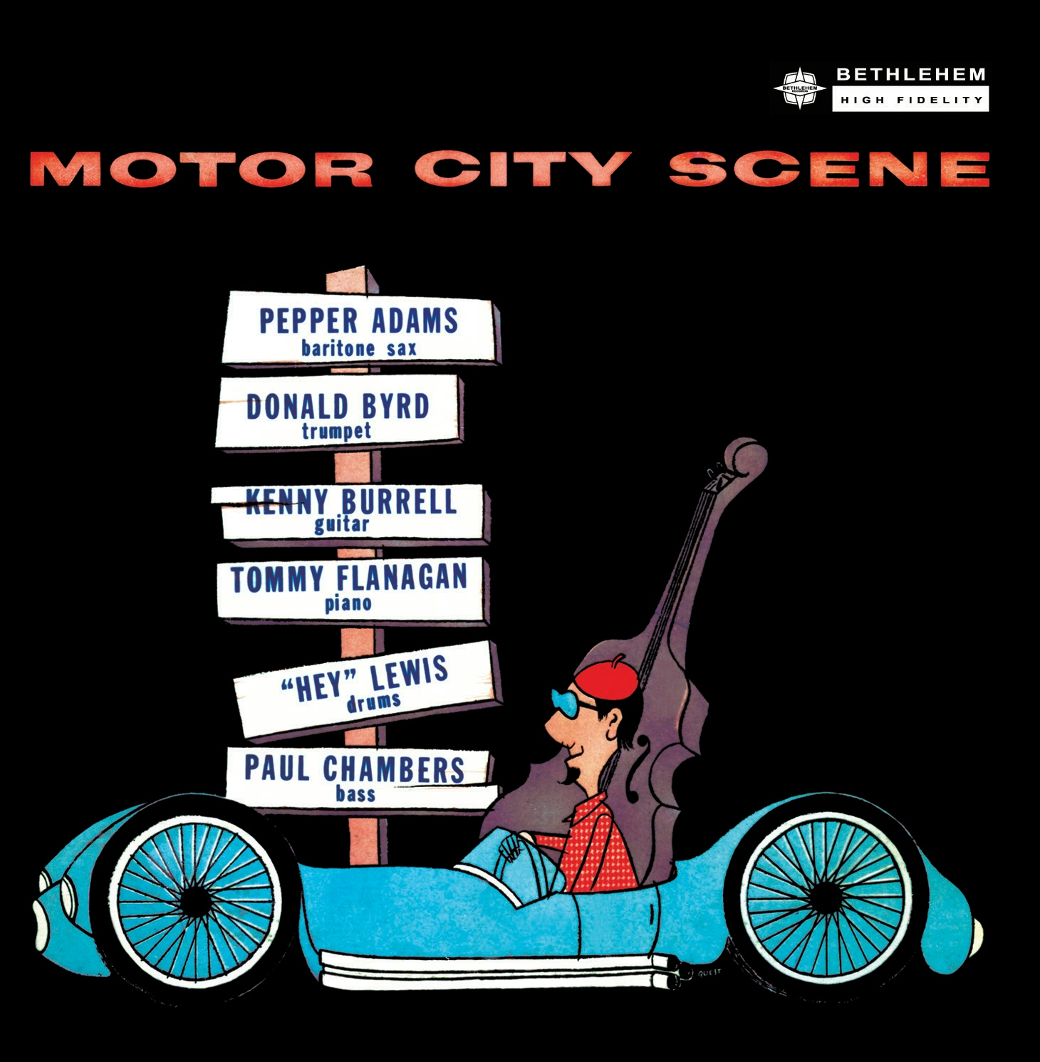 Album artwork for Motor City Scene by Pepper Adams / Donald Byrd