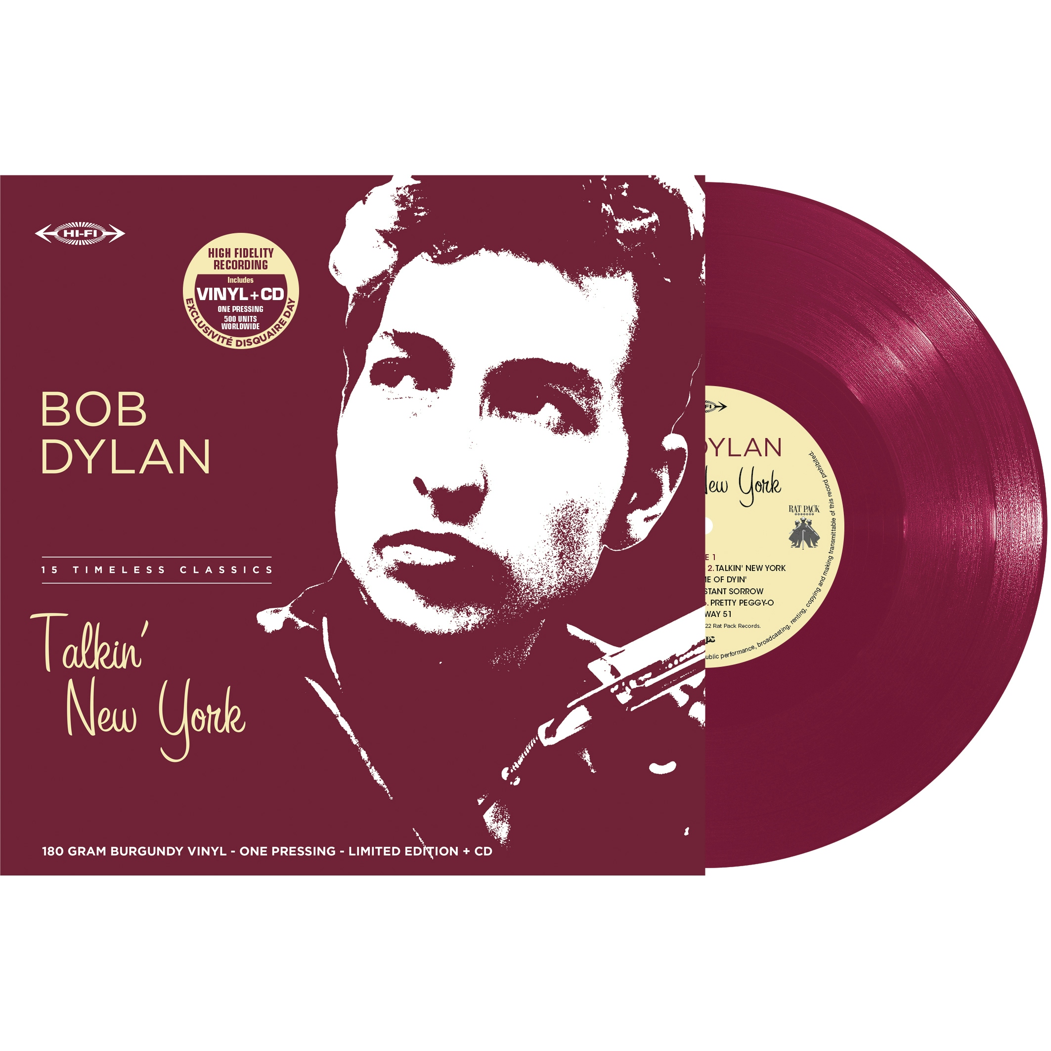 Album artwork for Album artwork for Talkin' New York by Bob Dylan by Talkin' New York - Bob Dylan