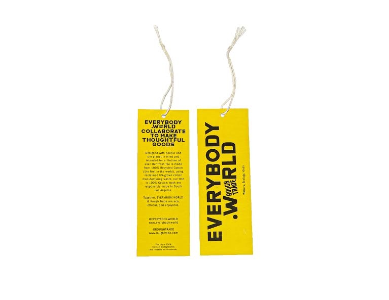 Album artwork for Everybody World x Rough Trade T-Shirt (Yellow) by Rough Trade