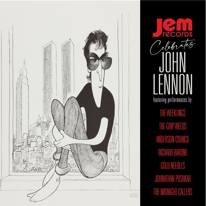 Album artwork for JEM Records Celebrates John Lennon by Various