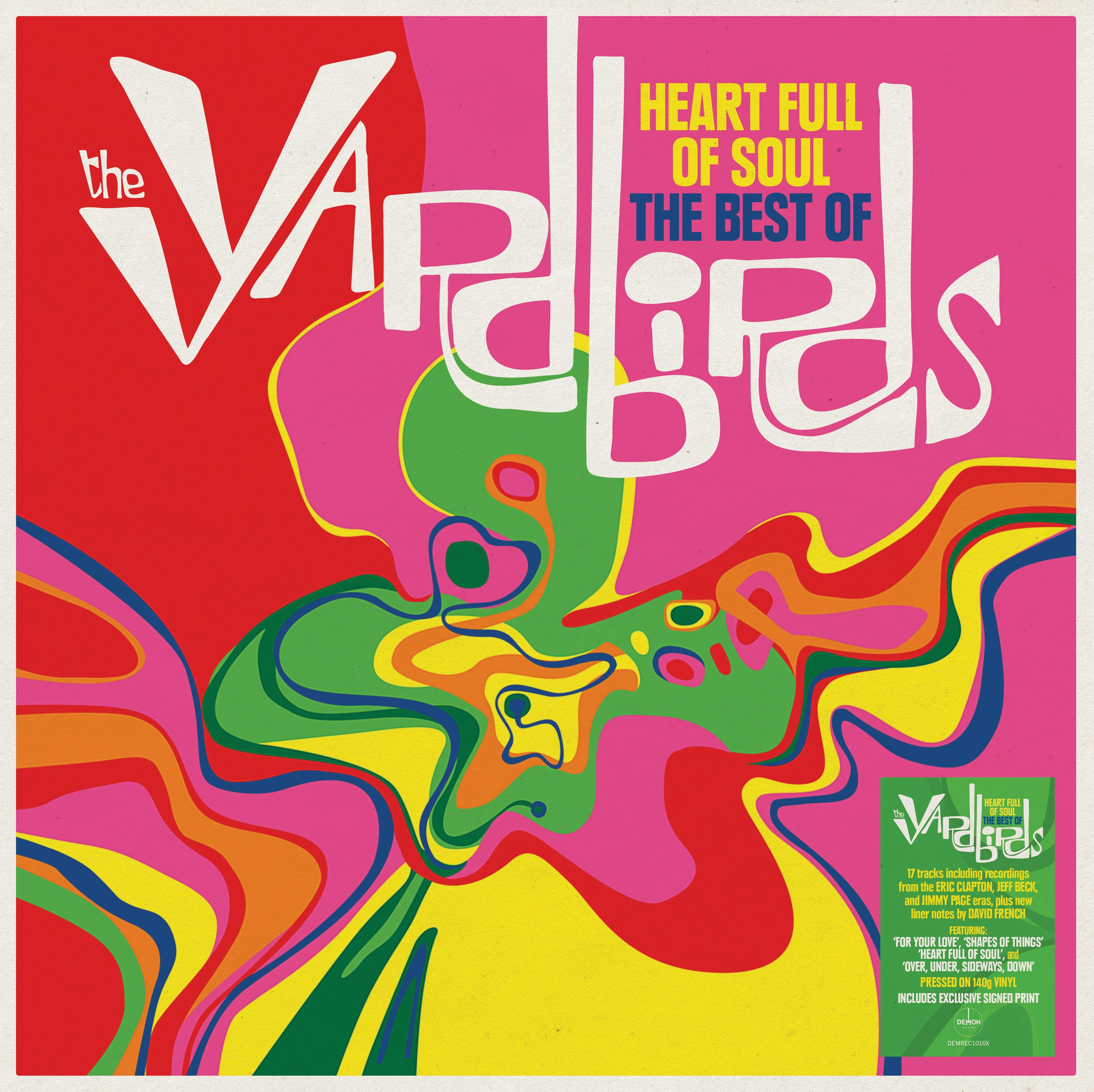 Album artwork for Heart Full Of Soul – The Best Of by The Yardbirds