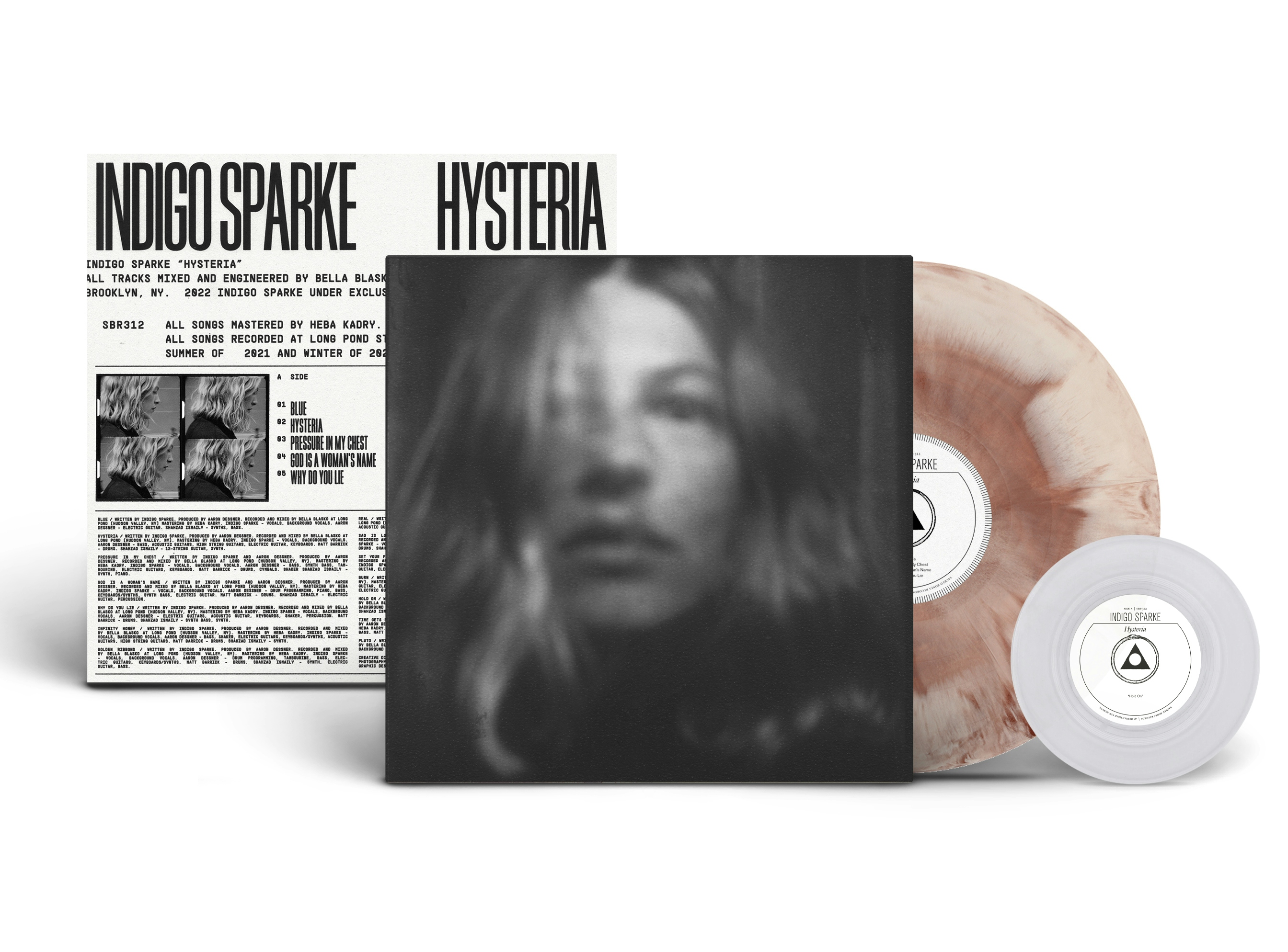 Album artwork for Hysteria by Indigo Sparke