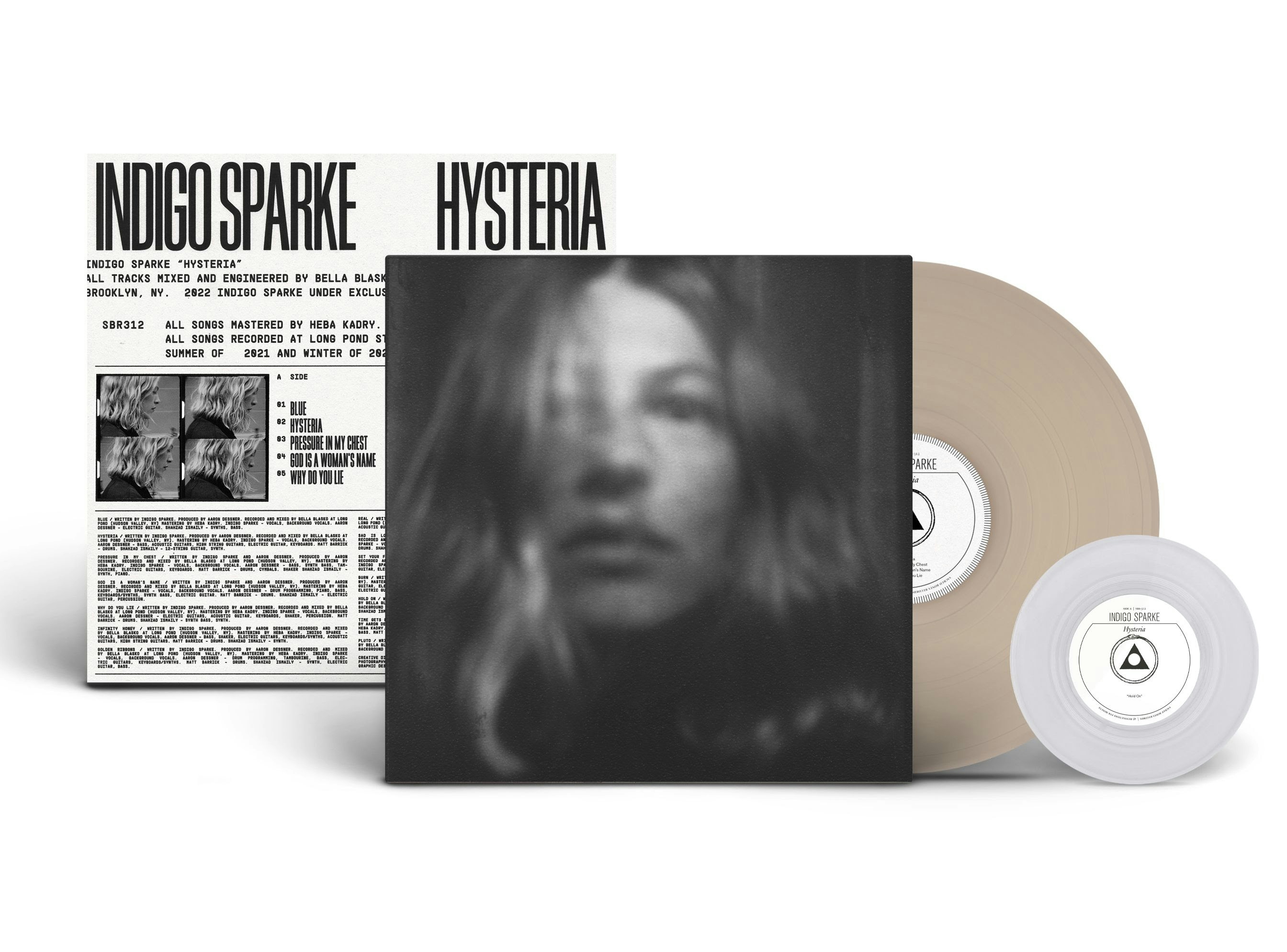 Album artwork for Hysteria by Indigo Sparke