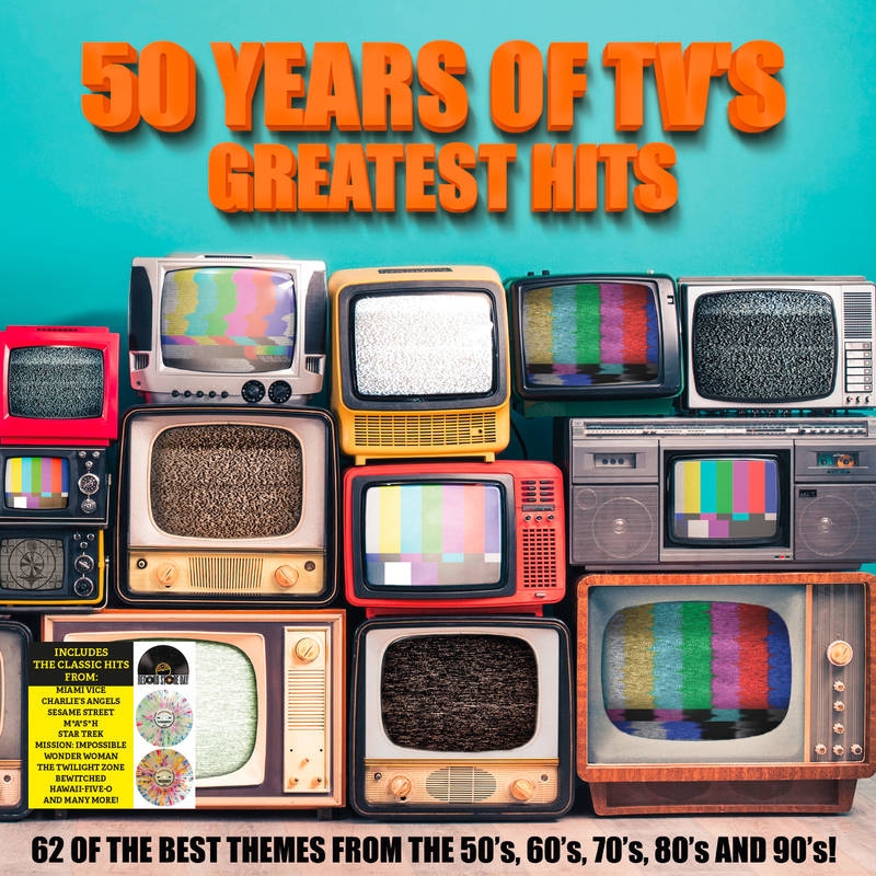 Album artwork for 50 Years of TV's Greatest Hits by Various