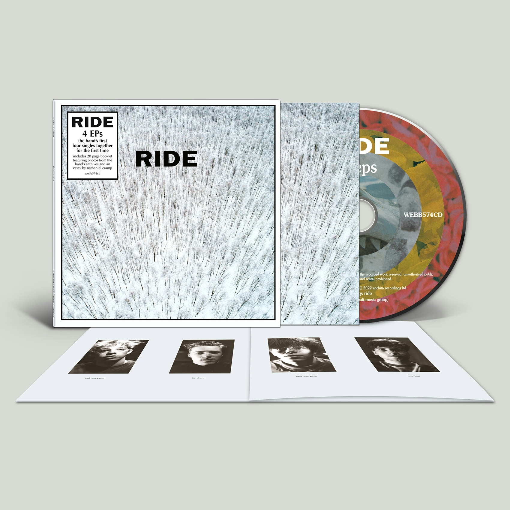 Album artwork for 4 EP's by Ride