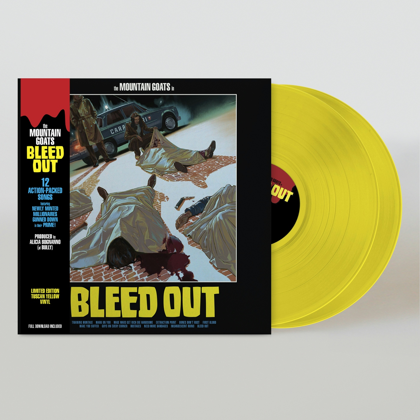 Album artwork for Bleed Out by The Mountain Goats
