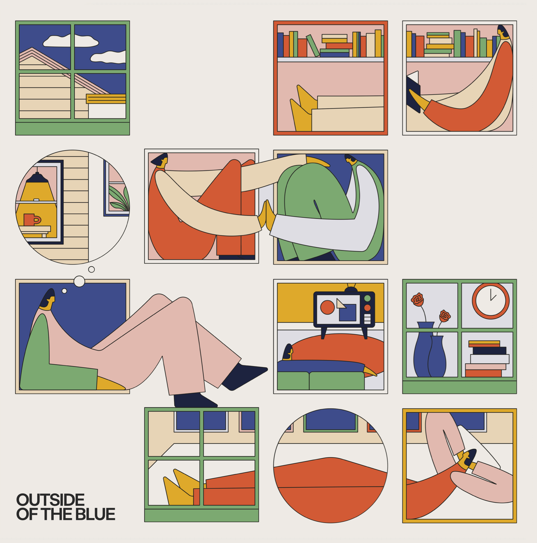 Album artwork for Outside of the Blue by Spinn