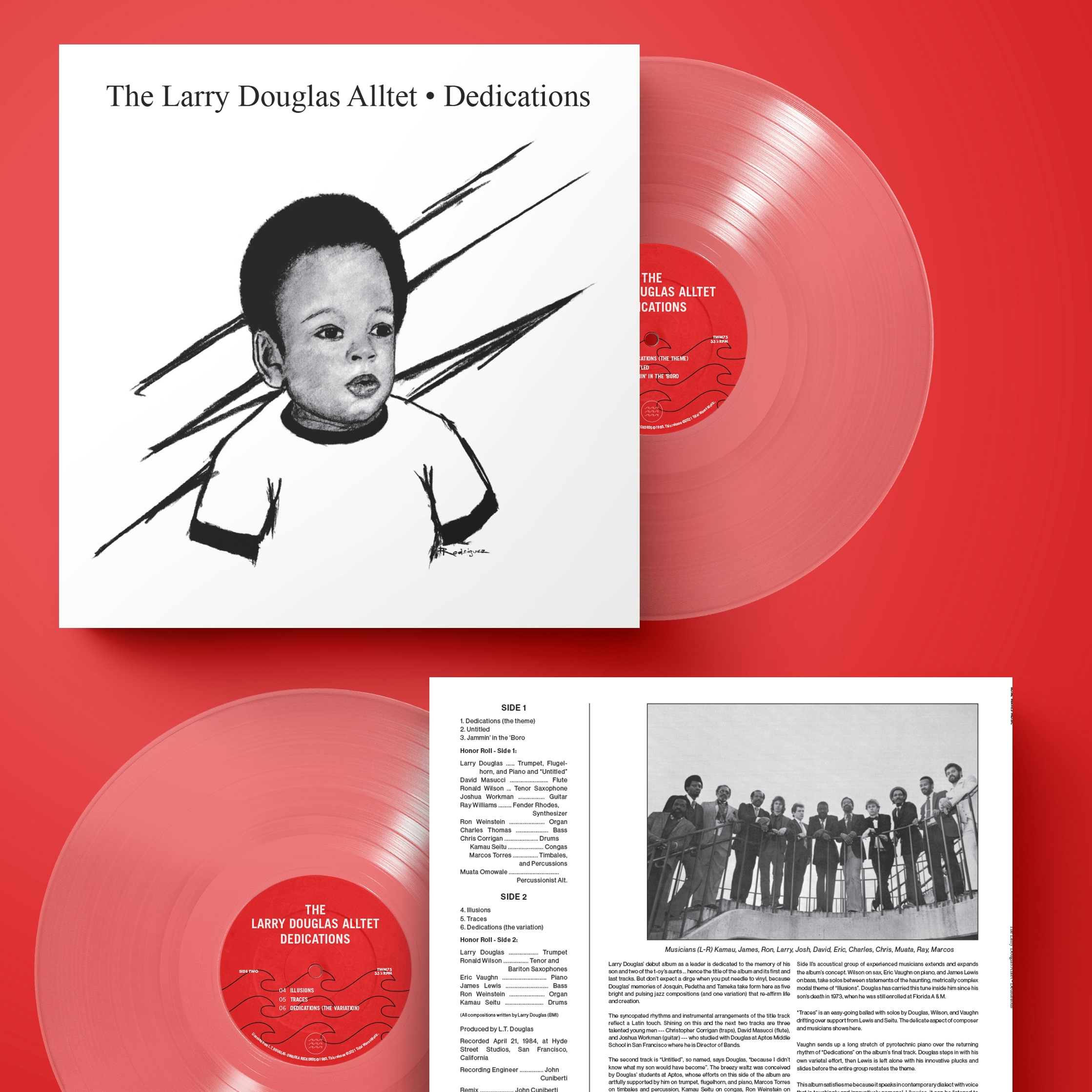 Album artwork for Dedications by The Larry Douglas Alltet