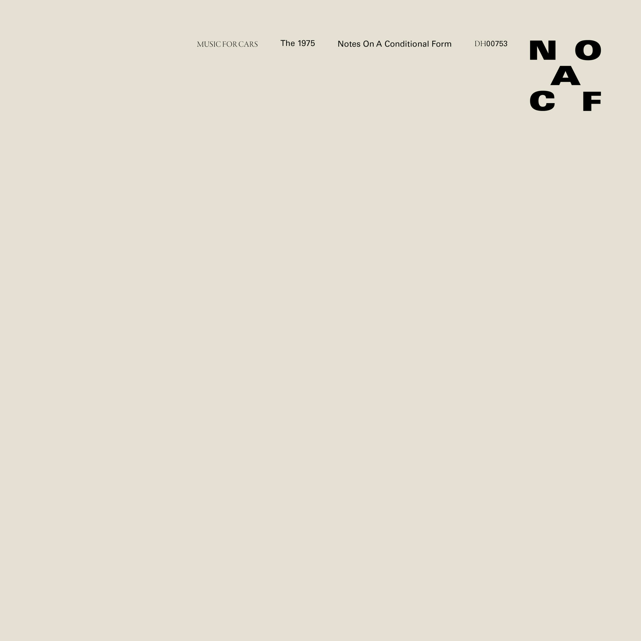 Album artwork for Album artwork for Notes On A Conditional Form by The 1975 by Notes On A Conditional Form - The 1975