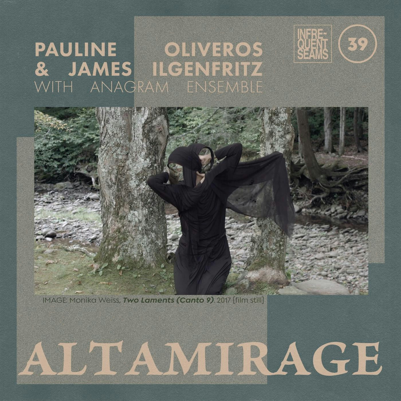 Album artwork for Altamirage by Pauline Oliveros and James Ilgenfritz