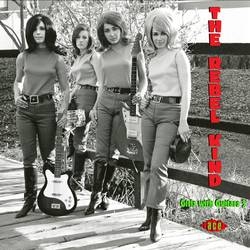 Album artwork for The Rebel Kind: Girls With Guitars 3 by Various