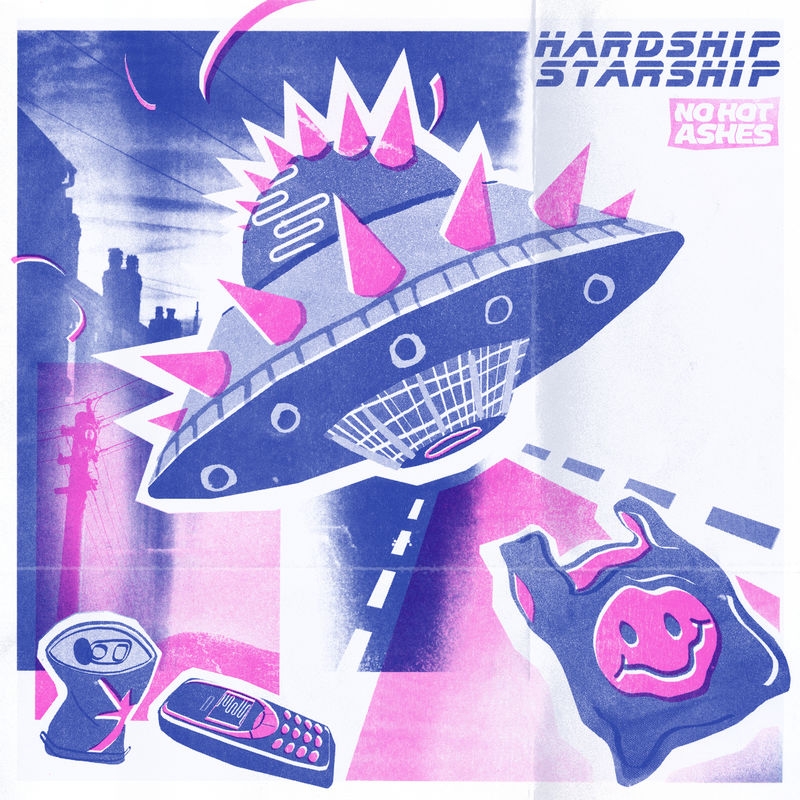 Album artwork for Hardship Starship by No Hot Ashes