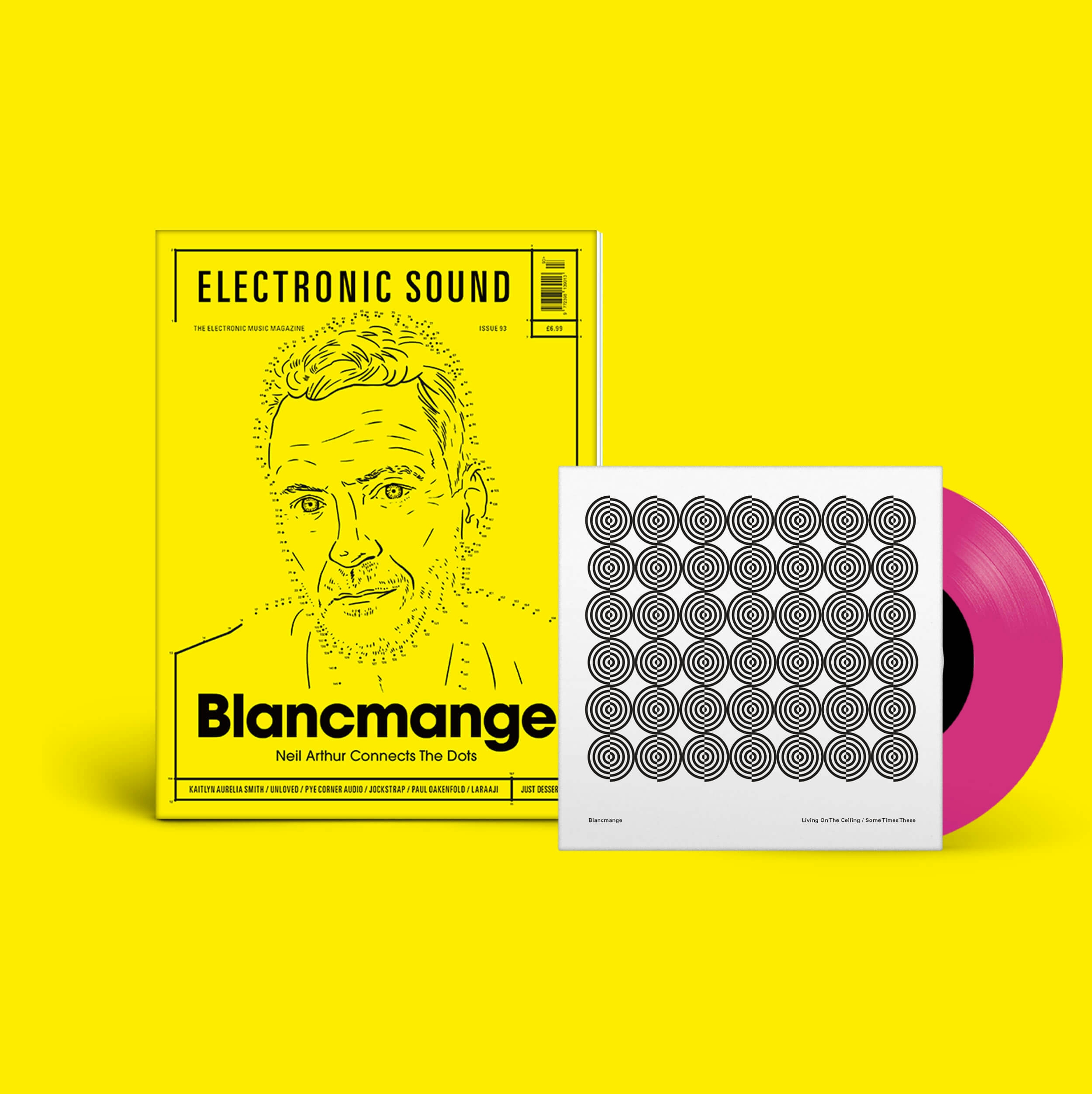 Album artwork for Album artwork for Issue 93 with Blancmange 7" by Electronic Sound by Issue 93 with Blancmange 7" - Electronic Sound