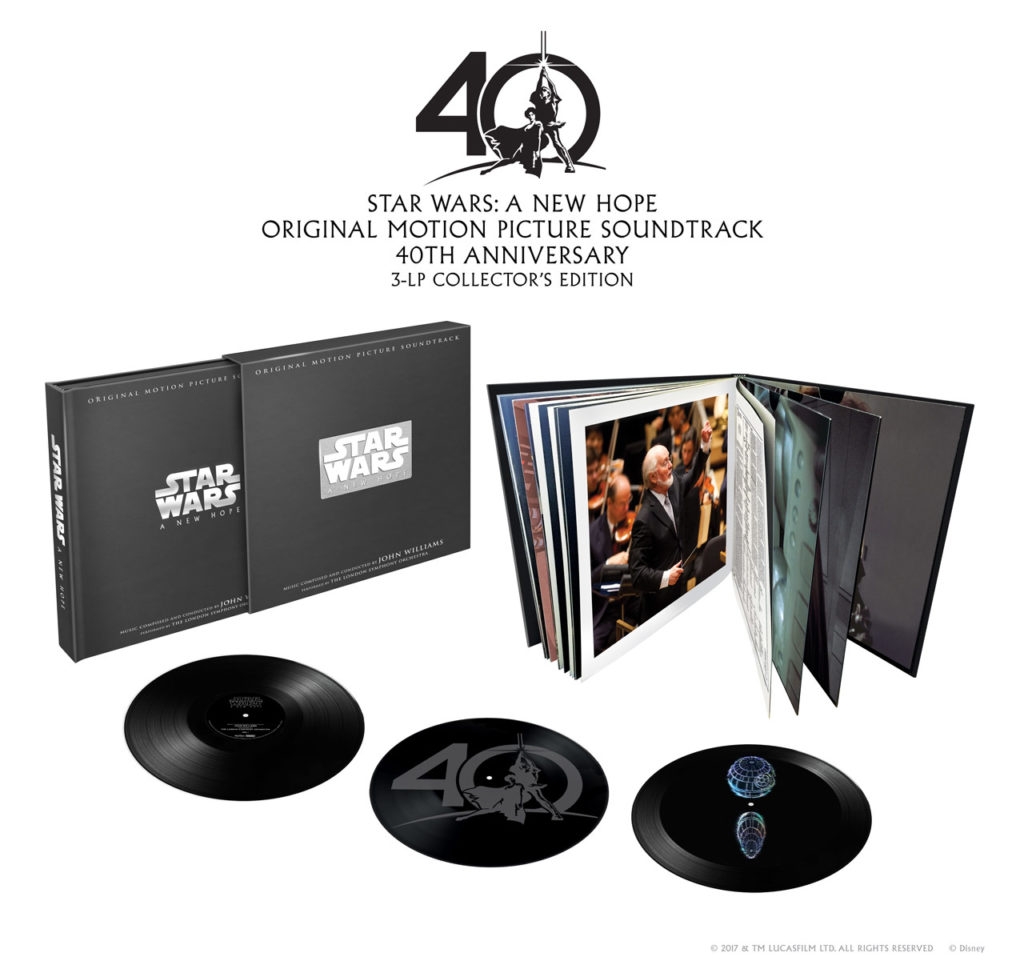Album artwork for Star Wars Episode IV: A New Hope 40th Anniversary Boxset by John Williams