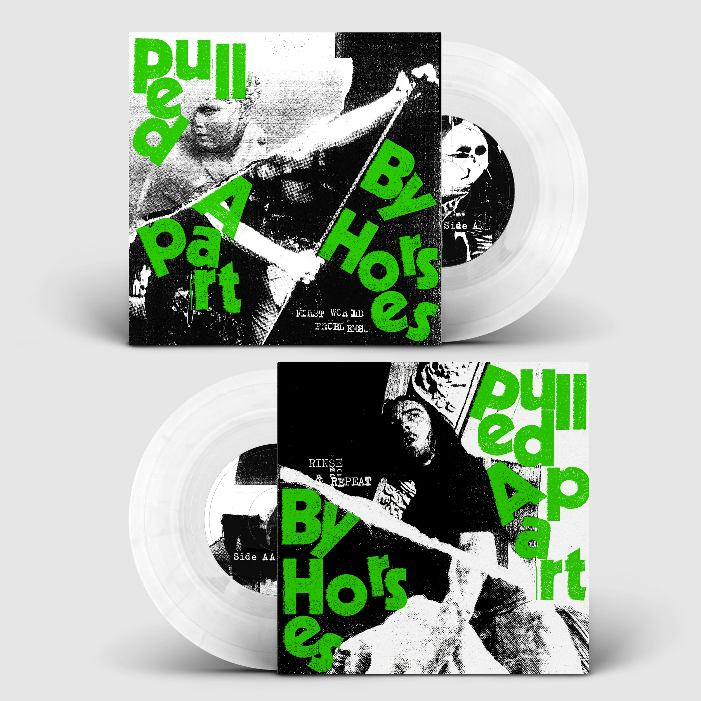 Album artwork for Rinse and Repeat / First World Problems by Pulled Apart By Horses